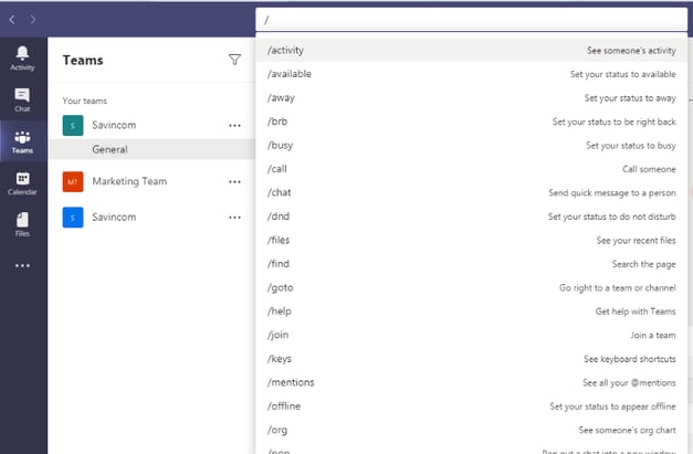 Microsoft Teams Top 15 Tips & Tricks you must know-use the command line to save time